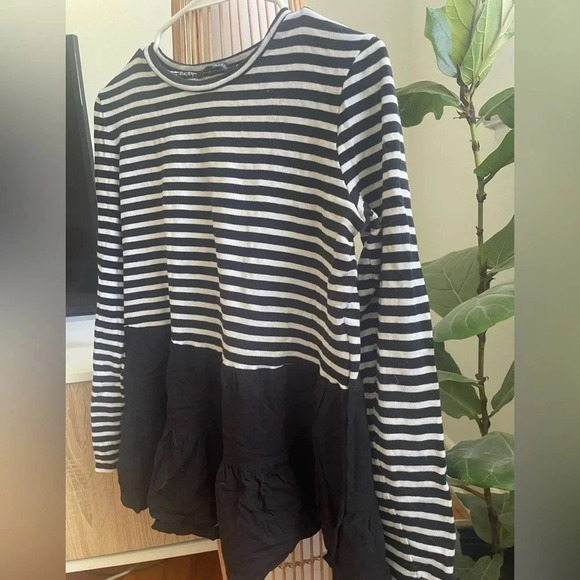 Zara ruffle long sleeve sweater - Picture 5 of 6